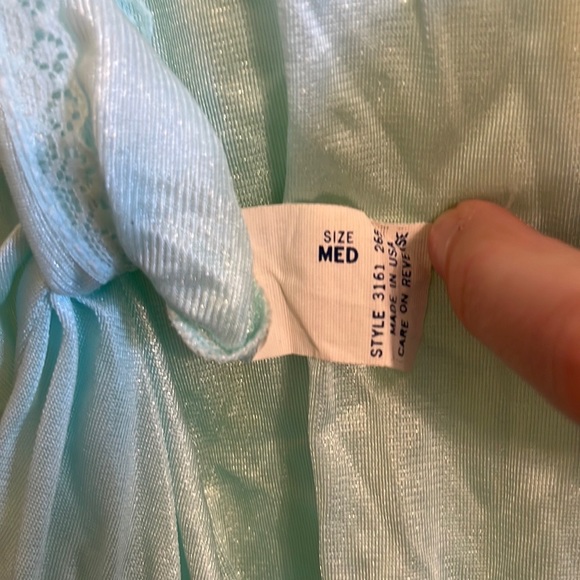 Vintage Lace and Nylon Teddy Lingerie - Picture 3 of 5